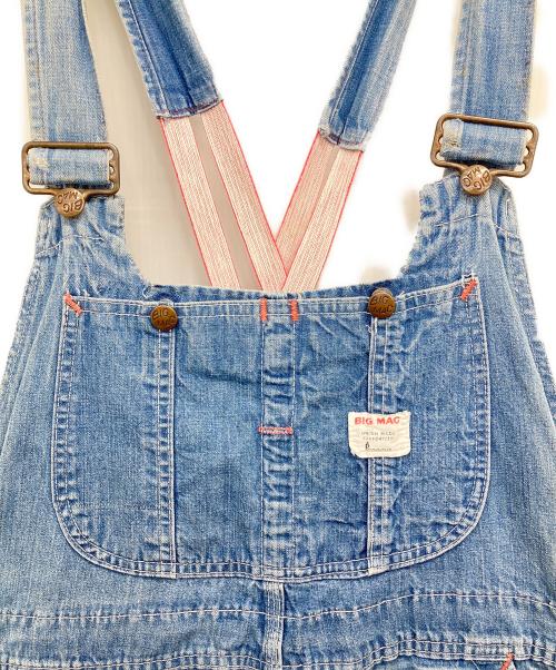 big mac（ビッグマック）big mac (ビッグマック) 60’sローバックデニムオーバーオール インディゴ サイズ:記載なしの古着・服飾アイテム