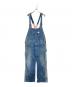 big mac（ビッグマック）の古着「60’sローバックデニムオーバーオール」｜インディゴ