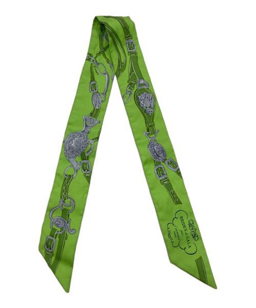 HERMES（エルメス）HERMES (エルメス) BRIDES de GALA/ツィリー 黄緑の古着・服飾アイテム