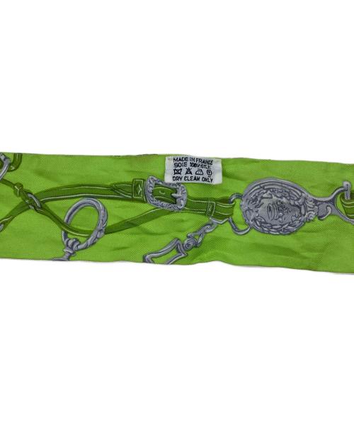 HERMES（エルメス）HERMES (エルメス) BRIDES de GALA/ツィリー 黄緑の古着・服飾アイテム