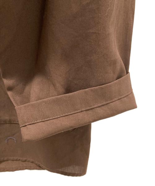 Spick and Span（スピック＆スパン）Spick and Span (スピック＆スパン) シアーコットンツイルルーズジャケット ブラウン サイズ:FREEの古着・服飾アイテム