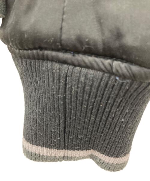 DIESEL（ディーゼル）DIESEL (ディーゼル) リバーシブル鷹刺繍スカジャン ブルー サイズ:Mの古着・服飾アイテム