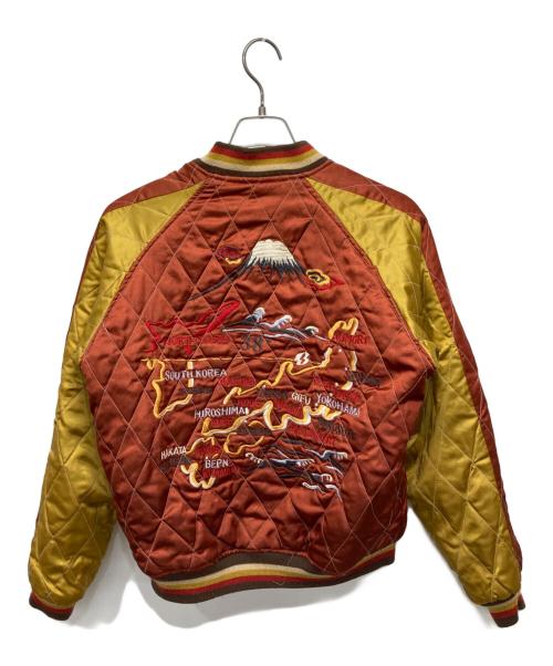 HOUSE OF BLUES（ハウスオブブルース）House of Blues (ハウスオブブルース) リバーシブル別珍スカジャン ブラウン×ブラック サイズ:40Rの古着・服飾アイテム