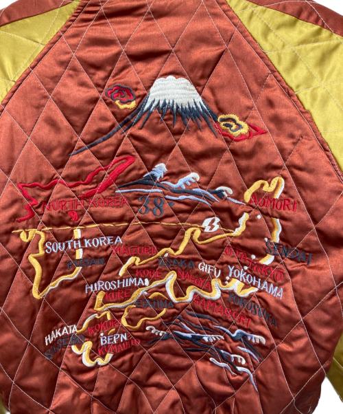 HOUSE OF BLUES（ハウスオブブルース）House of Blues (ハウスオブブルース) リバーシブル別珍スカジャン ブラウン×ブラック サイズ:40Rの古着・服飾アイテム