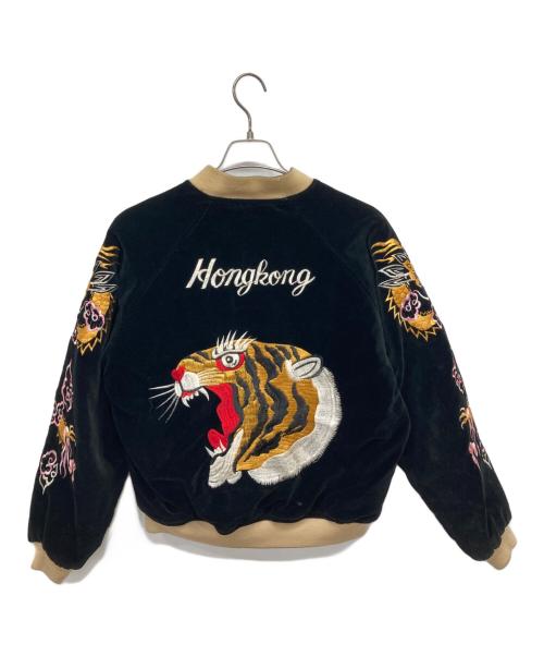 HOUSE OF BLUES（ハウスオブブルース）House of Blues (ハウスオブブルース) リバーシブル別珍スカジャン ブラウン×ブラック サイズ:40Rの古着・服飾アイテム