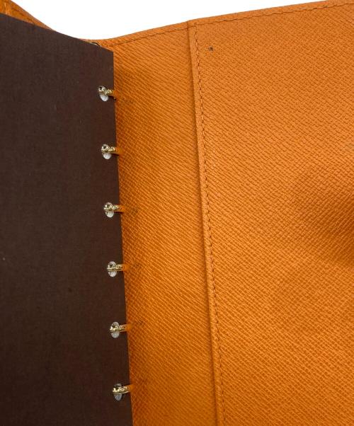 LOUIS VUITTON（ルイ ヴィトン）LOUIS VUITTON (ルイ ヴィトン) 手帳カバー オレンジの古着・服飾アイテム