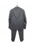 RING JACKET (リングジャケット) 3Bストライプセットアップ グレー サイズ:48：7000円