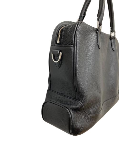 PELLE MORBIDA（ペッレモルビダ）PELLE MORBIDA (ペッレモルビダ) レザートートバッグ ブラックの古着・服飾アイテム