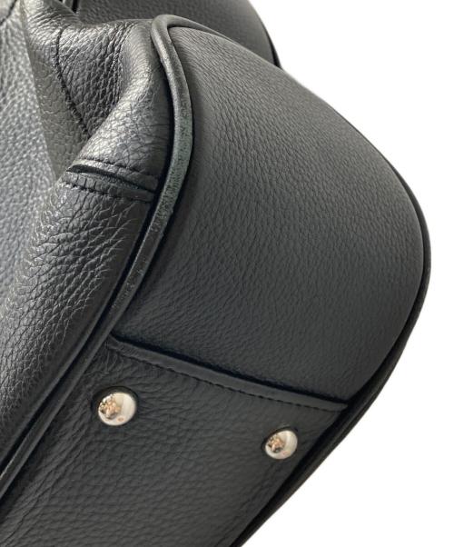 PELLE MORBIDA（ペッレモルビダ）PELLE MORBIDA (ペッレモルビダ) レザートートバッグ ブラックの古着・服飾アイテム