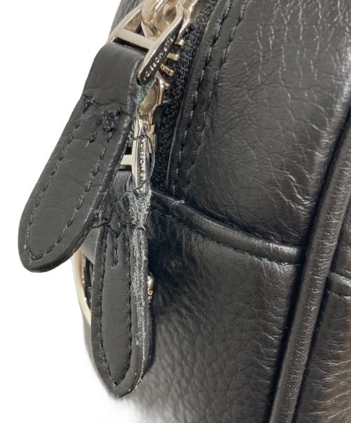 PELLE MORBIDA（ペッレモルビダ）PELLE MORBIDA (ペッレモルビダ) レザートートバッグ ブラックの古着・服飾アイテム