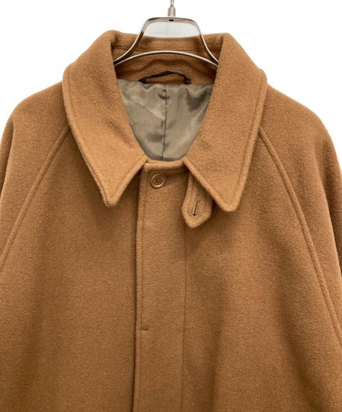 SHIPS（シップス）SHIPS (シップス) ウールメルトンロングコート ブラウン サイズ:Lの古着・服飾アイテム