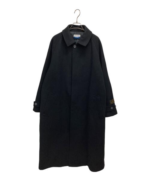 MAISON SPECIAL（メゾンスペシャル）MAISON SPECIAL (メゾンスペシャル) Super170s Prime-Over Melton Balmachan Coat ブラック サイズ:1の古着・服飾アイテム