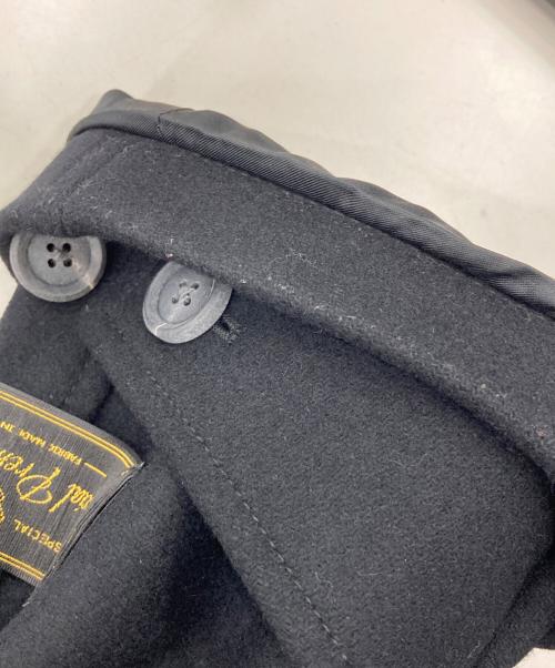 MAISON SPECIAL（メゾンスペシャル）MAISON SPECIAL (メゾンスペシャル) Super170s Prime-Over Melton Balmachan Coat ブラック サイズ:1の古着・服飾アイテム