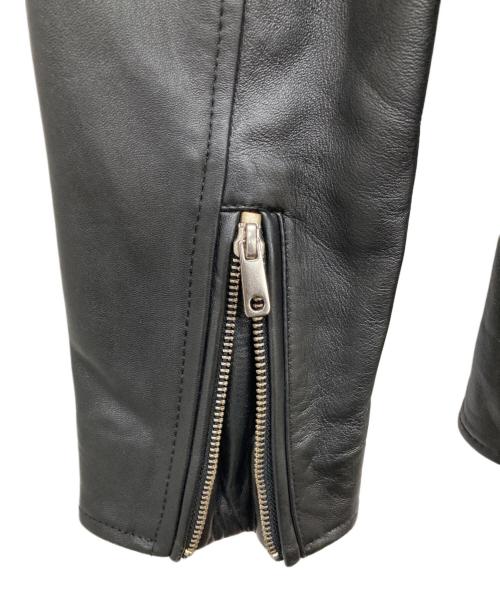 UNITED TOKYO（ユナイテッドトーキョー）UNITED TOKYO (ユナイテッドトーキョー) ラムレザーハイネックフードブルゾン ブラック サイズ:１の古着・服飾アイテム