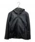 UNITED TOKYO（ユナイテッドトーキョー）の古着「ラムレザーハイネックフードブルゾン」｜ブラック