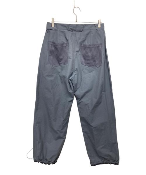 san san gear（サンサンギア）SAN SAN GEAR (サンサンギア) WEBBING PATCHED PANTS/ ブルー サイズ:2の古着・服飾アイテム