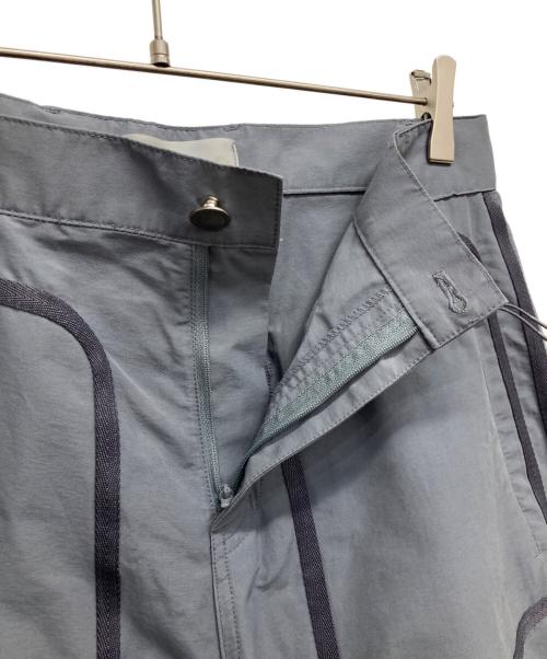 san san gear（サンサンギア）SAN SAN GEAR (サンサンギア) WEBBING PATCHED PANTS/ ブルー サイズ:2の古着・服飾アイテム