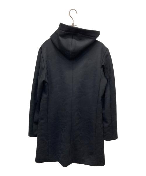 Junhashimoto（ジュンハシモト）junhashimoto (ジュンハシモト) 迷彩柄ラップコート ブラック サイズ:４の古着・服飾アイテム