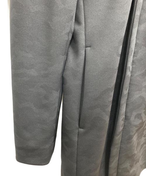 Junhashimoto（ジュンハシモト）junhashimoto (ジュンハシモト) 迷彩柄ラップコート ブラック サイズ:４の古着・服飾アイテム