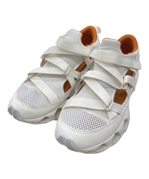 MIZUNO（ミズノ）MIZUNO (ミズノ) WAVE PROPHECY Strap ホワイト サイズ:25の古着・服飾アイテム