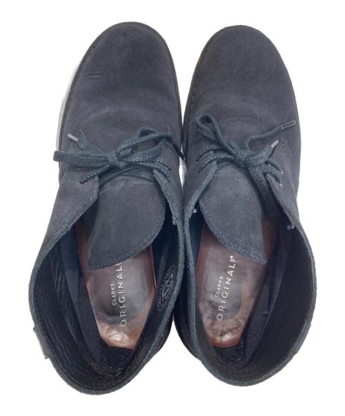CLARKS ORIGINALS（クラークス オリジナルズ）Clarks Originals (クラークス オリジナルズ) デザートブーツ ブラック サイズ:UK8 1/2の古着・服飾アイテム