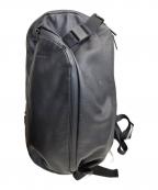 BROSKI and SUPPLYブロスキーアンドサプライ）の古着「Adjust-pack waterproof leather/リュック」｜ブラック
