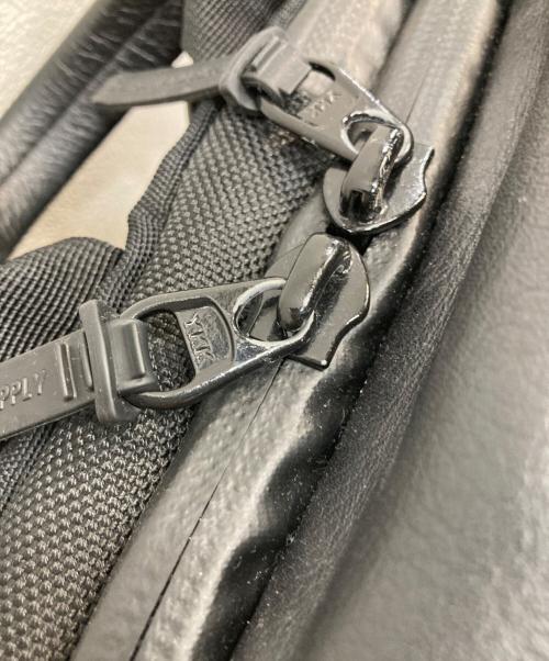 BROSKI and SUPPLY（ブロスキーアンドサプライ）BROSKI AND SUPPLY (ブロスキーアンドサプライ) Adjust-pack waterproof leather/リュック ブラックの古着・服飾アイテム