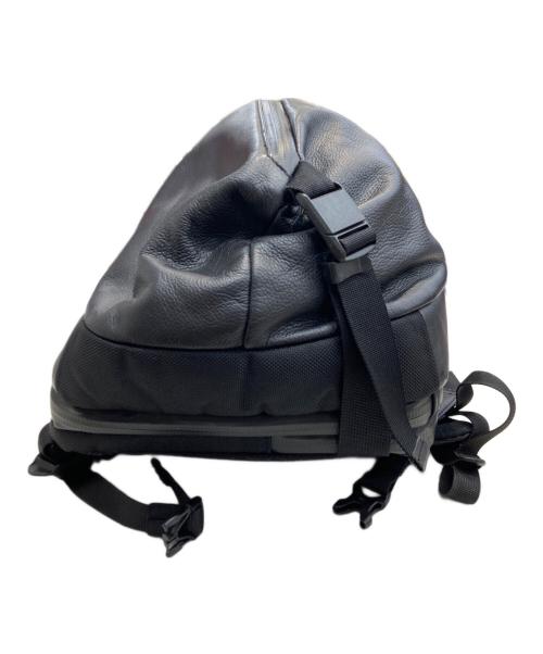 BROSKI and SUPPLY（ブロスキーアンドサプライ）BROSKI AND SUPPLY (ブロスキーアンドサプライ) Adjust-pack waterproof leather/リュック ブラックの古着・服飾アイテム