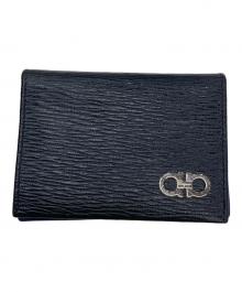 Salvatore Ferragamo（サルヴァトーレ フェラガモ）の古着「カードケース」｜ブラック