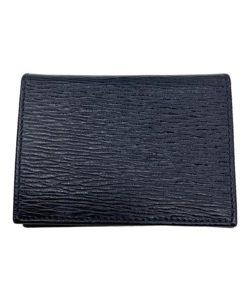 Salvatore Ferragamo（サルヴァトーレ フェラガモ）Salvatore Ferragamo (サルヴァトーレ フェラガモ) カードケース ブラックの古着・服飾アイテム