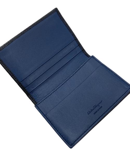 Salvatore Ferragamo（サルヴァトーレ フェラガモ）Salvatore Ferragamo (サルヴァトーレ フェラガモ) カードケース ブラックの古着・服飾アイテム