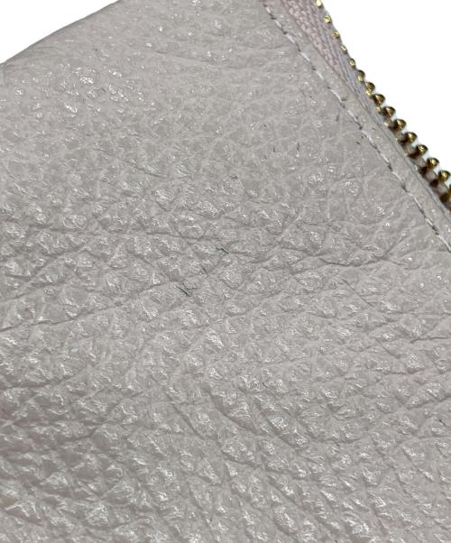 JULLY AND SHUSHU（ジュリーアンドシュシュ）JULLY AND SHUSHU (ジュリーアンドシュシュ) ミニ財布 アイボリーの古着・服飾アイテム