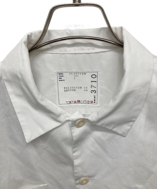 sacai（サカイ）sacai (サカイ) Cotton Poplin Shirt ホワイト サイズ:SIZE 1の古着・服飾アイテム