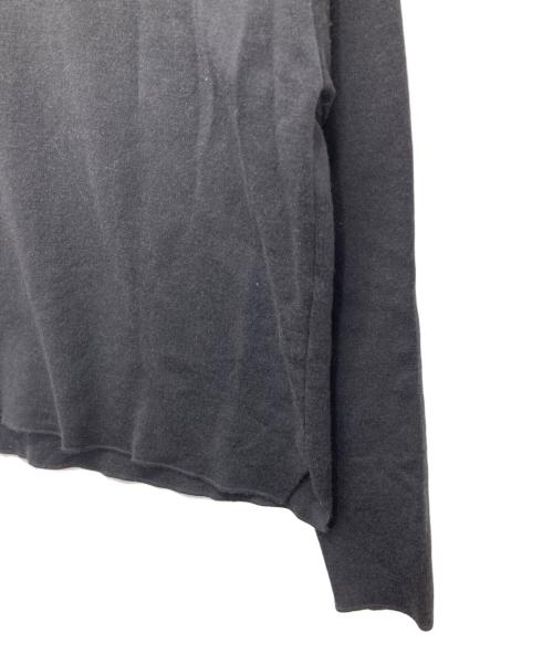 BATONER（バトナ―）BATONER (バトナ―) 32G SMOOTH WOOL CREW NECK ブラック サイズ:1の古着・服飾アイテム