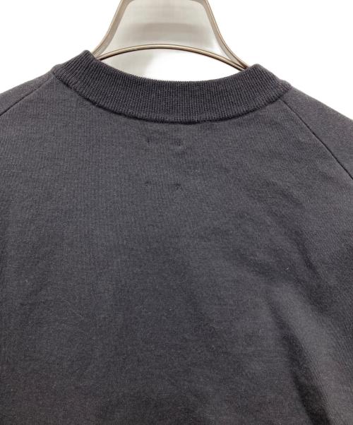 BATONER（バトナ―）BATONER (バトナ―) 32G SMOOTH WOOL CREW NECK ブラック サイズ:1の古着・服飾アイテム