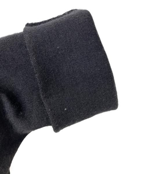 BATONER（バトナ―）BATONER (バトナ―) 32G SMOOTH WOOL CREW NECK ブラック サイズ:1の古着・服飾アイテム