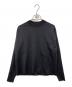 BATONER（バトナ―）の古着「32G SMOOTH WOOL CREW NECK」｜ブラック
