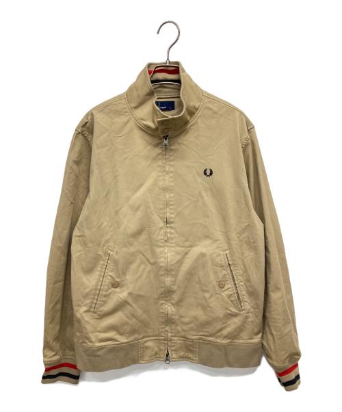 FRED PERRY（フレッドペリー）FRED PERRY (フレッドペリー) ハリントンジャケット ベージュ サイズ:Lの古着・服飾アイテム