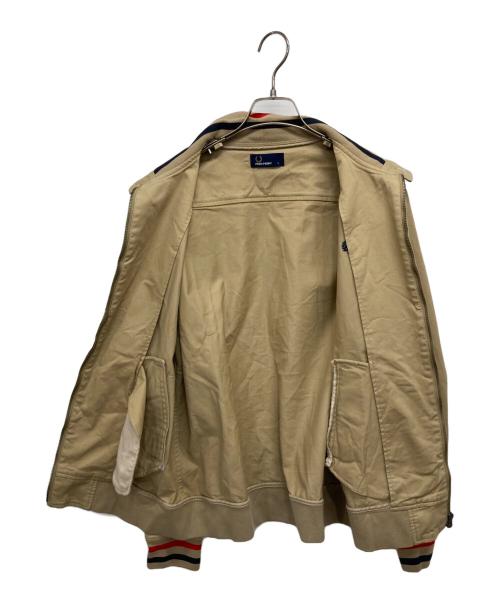 FRED PERRY（フレッドペリー）FRED PERRY (フレッドペリー) ハリントンジャケット ベージュ サイズ:Lの古着・服飾アイテム