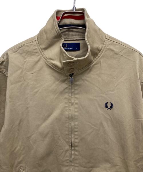 FRED PERRY（フレッドペリー）FRED PERRY (フレッドペリー) ハリントンジャケット ベージュ サイズ:Lの古着・服飾アイテム