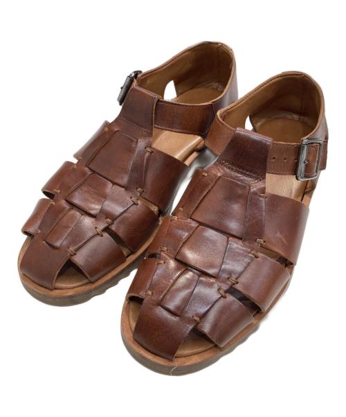 PARABOOT（パラブーツ）PARABOOT (パラブーツ) PACIFIC COGNAC/レザーグルカ サンダル ブラウン サイズ:41の古着・服飾アイテム