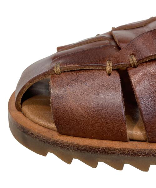 PARABOOT（パラブーツ）PARABOOT (パラブーツ) PACIFIC COGNAC/レザーグルカ サンダル ブラウン サイズ:41の古着・服飾アイテム