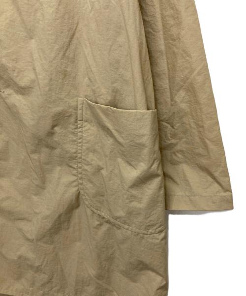 DANTON（ダントン）DANTON (ダントン) ナイロンタフタ フード付き ワークコート ブラウン サイズ:34の古着・服飾アイテム