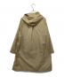 DANTON (ダントン) ナイロンタフタ フード付き ワークコート ブラウン サイズ:34：8000円