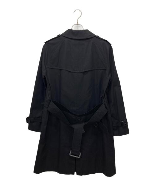 BURBERRY LONDON（バーバリーロンドン）BURBERRY LONDON (バーバリーロンドン) 裏ノヴァチェックライナー付トレンチコート ブラック サイズ:Lの古着・服飾アイテム