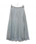 ebure（エブール）の古着「楊柳ロングスカート」｜スカイブルー