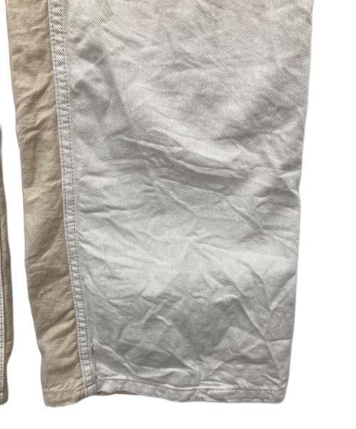 Vivienne Westwood RED LABEL（ヴィヴィアンウエストウッドレッドレーベル）Vivienne Westwood RED LABEL (ヴィヴィアンウエストウッドレッドレーベル) オーブ刺繍デニムパンツ ベージュ サイズ:02の古着・服飾アイテム