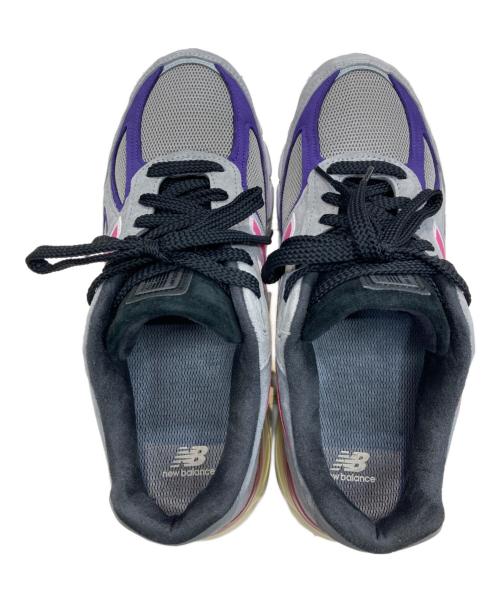 NEW BALANCE（ニューバランス）NEW BALANCE (ニューバランス) KITH (キス) M990V4 グレー×ピンク サイズ:28の古着・服飾アイテム