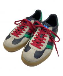 GUCCI×adidas（グッチ×アディダス）の古着「Gazelle」｜ブラック×レッド×グリーン