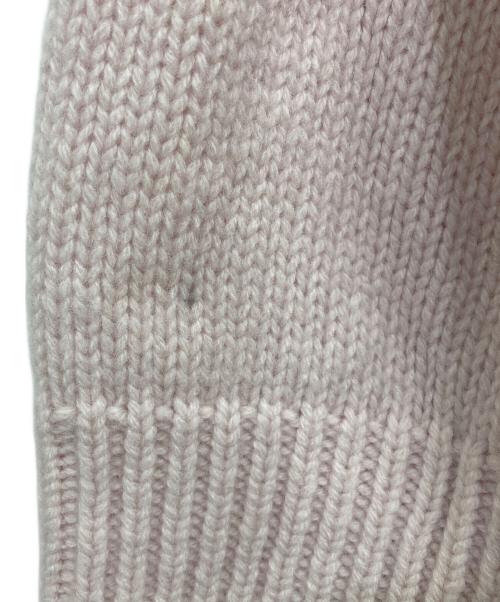GALERIE VIE（ギャルリーヴィー）GALERIE VIE (ギャルリーヴィー) ファインウール クルーネックプルオーバー ピンク サイズ:Sの古着・服飾アイテム